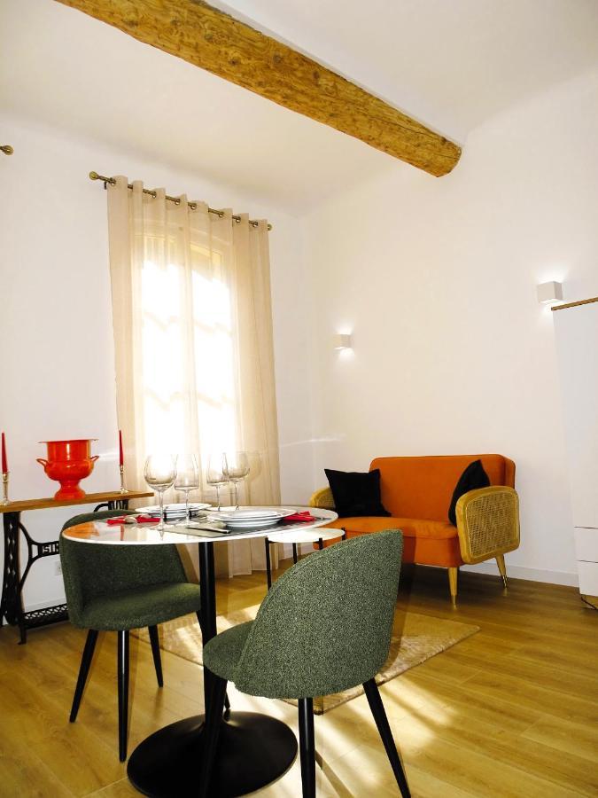 Augustins Fountain Studio Cosy Aix Centre Historique A 3 Minutes De Cours Mirabeau -Wifi-Smart Tv-Rue Calme Aix-en-Provence Buitenkant foto